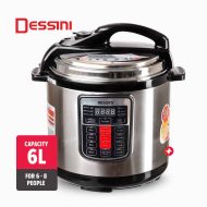 Dessini Italy 10-in-1 Pressure Cooker (6L)