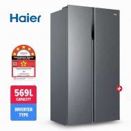 Haier Side-By-Side Refrigerator HSR3918FNPG (569L)