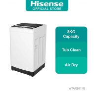 Hisense 8.0KG Top Load Washing Machine WTAR8011G