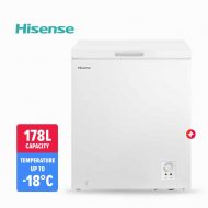 Hisense Chest Freezer FC186D4BWPS (178L)
