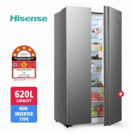 Hisense Side-by-Side Fridge Refrigerator RS666N4ACN (620L)