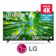 LG 4K Smart UHD TV UQ80 Series (55) - Best Smart TVs Malaysia
