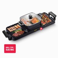 Laimi Electronic Pan Steamboat BBQ Grill