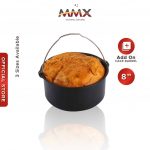 MMX Kelen Munoz Air Fryer Cake Barrel Accessory 8 Inch
