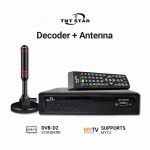 MYTV Decoder Box DVBT2 with UHF Indoor Antenna