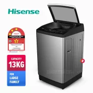 Mesin Basuh Hisense Top Load Washing Machine WTJA1301T (13kg)