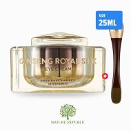 Nature Republic Ginseng Royal Silk Eye Cream (25ml) + FREE Travel Kit