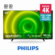 Philips 4K UHD LED Android TV 50PUT7406 (50)