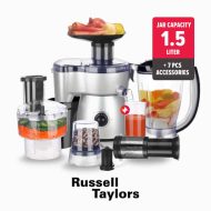 Russell Taylors 7in1 Multi-Food Processor Blender Juicer B2