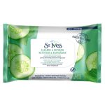 St Ives Cucumber Cleanse Wipes Refresh (25 Pcs)